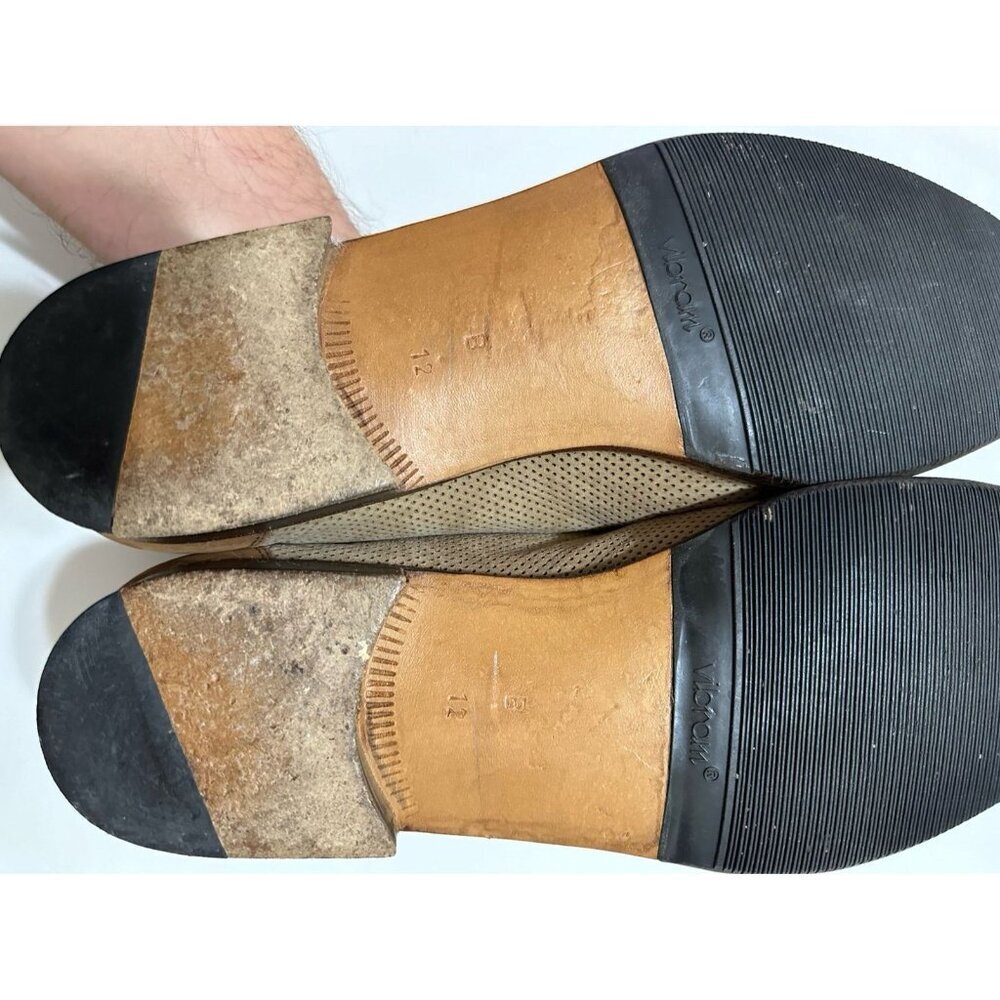 Moreschi Two Tone Retro Loafer Size 12 US - Picture 8 of 10